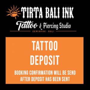 Tattoo Deposit